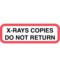 Nevs Position - X-Ray Copies Do Not Return 1/2" x 1-1/2" White w/Red& Black XP-771 - alternate 1